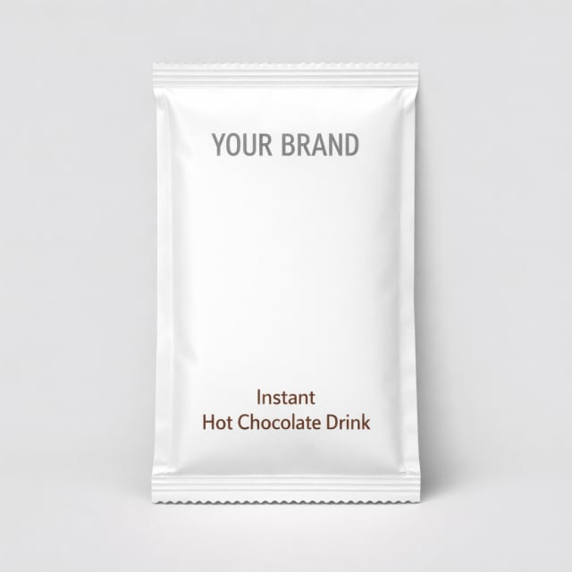Instant Hot Chocolate Drink Sachets white label idea