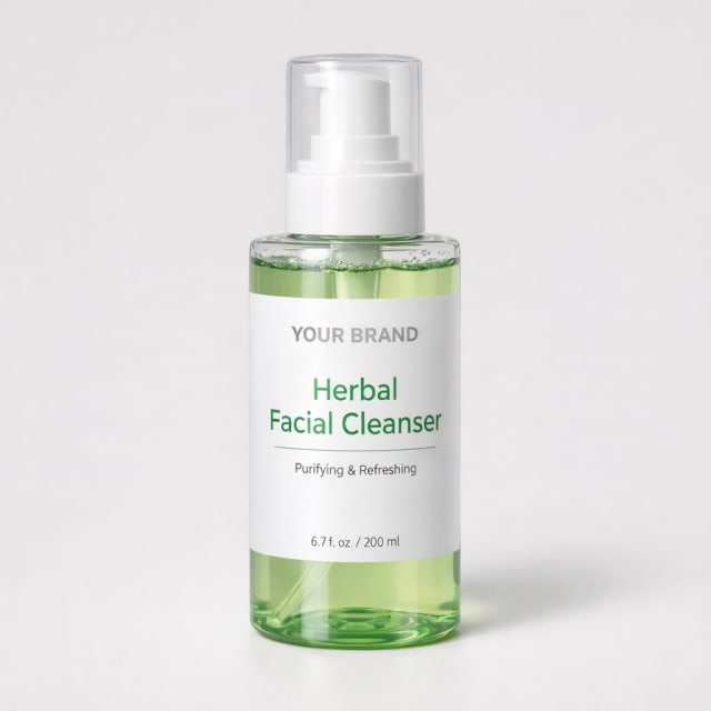 Herbal Facial Cleanser white label idea