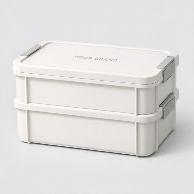 Stackable Plastic Storage Box white label idea