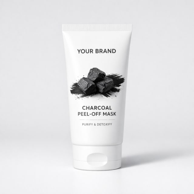 Charcoal Peel-Off Face Mask white label idea