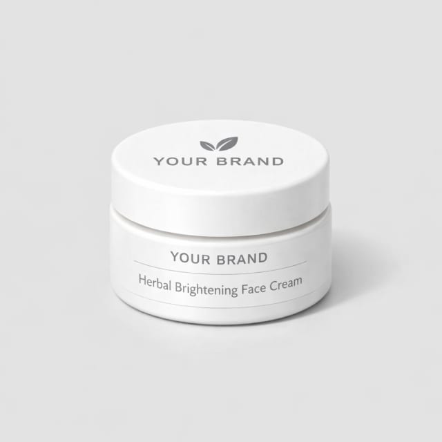 Herbal Brightening Face Cream white label idea
