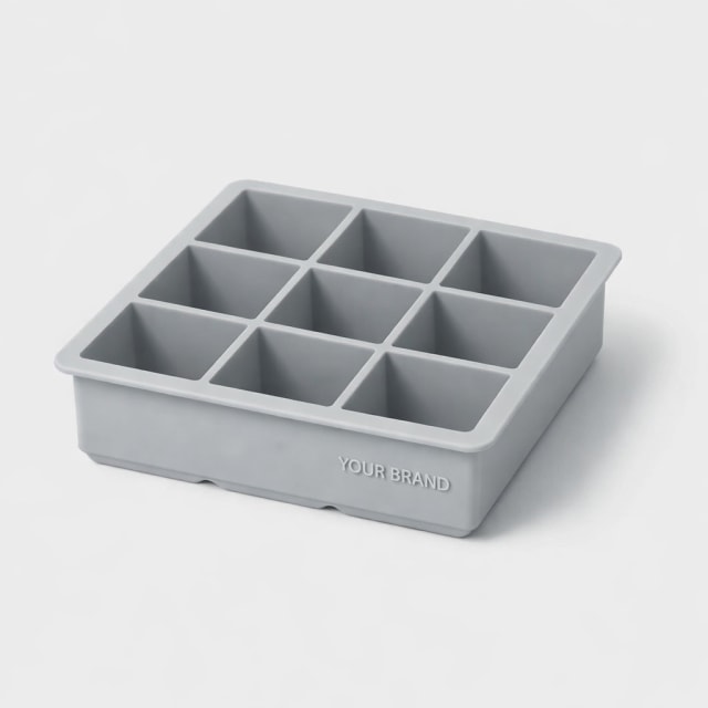 Silicone Ice Cube Trays white label idea