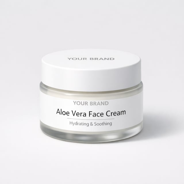 Aloe Vera Face Cream white label idea
