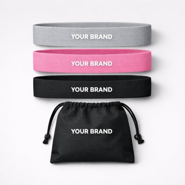 Adjustable Resistance Bands Set white label idea