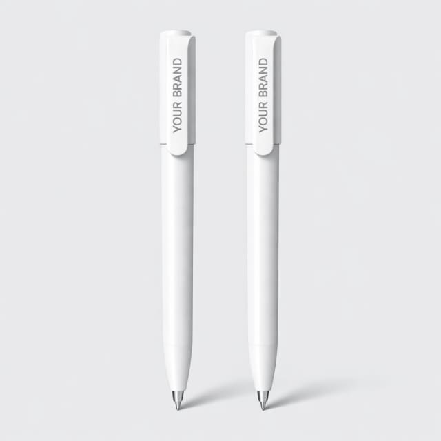 Gel Ink Ballpoint Pens white label idea