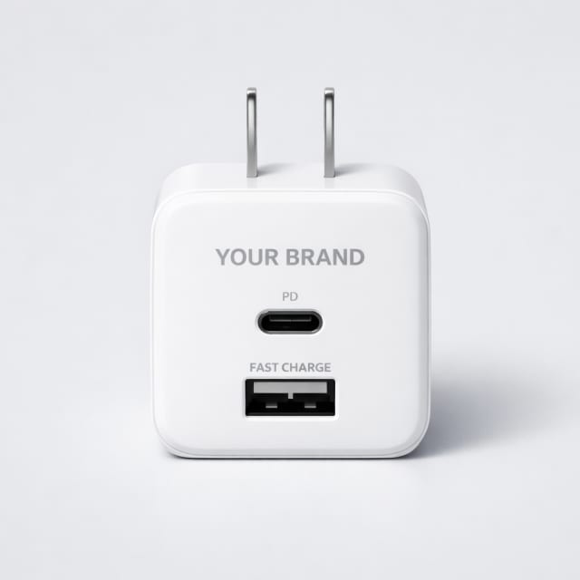 Fast Charge USB Wall Socket Adapter white label idea