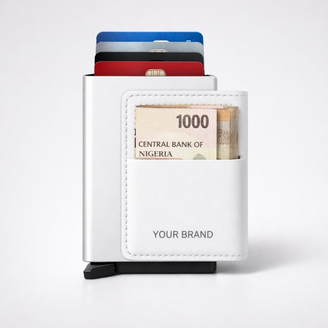 Portable RFID Card Holder Wallet white label idea