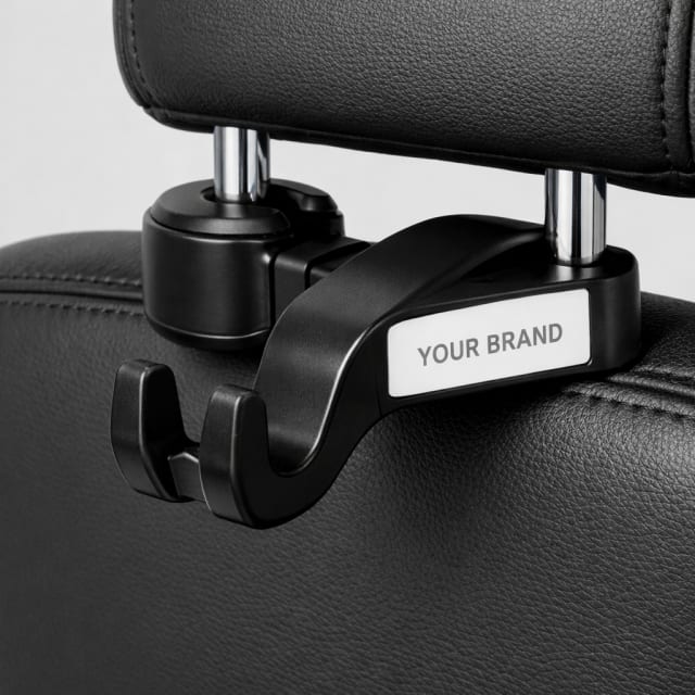 Portable Car Seat Headrest Hook white label idea