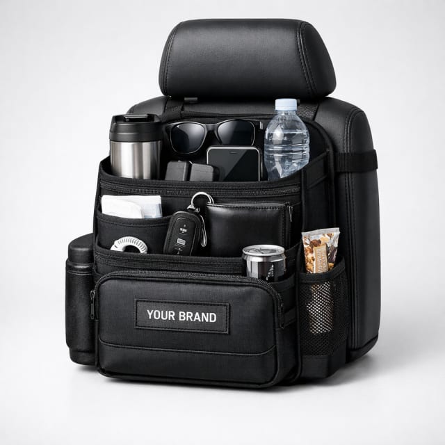 Multipurpose Car Seat Organizer white label idea