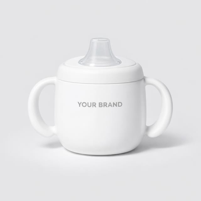 Non-Spill Sippy Cup with Handles white label idea