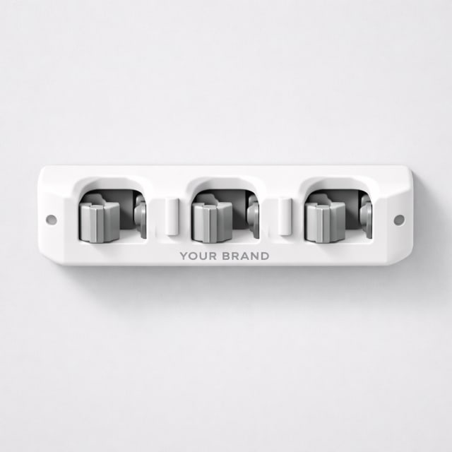 Multipurpose Wall-Mounted Broom Holder white label idea