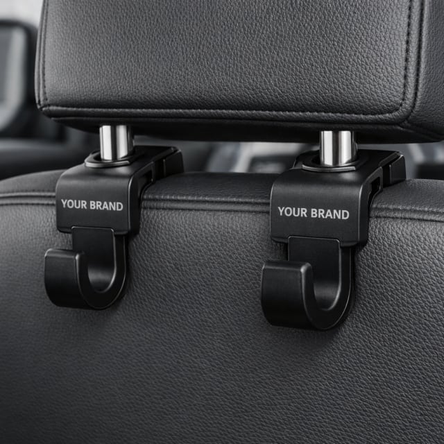 Car Seat Headrest Hook Set white label idea