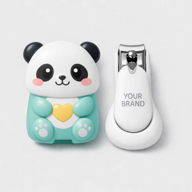 Cartoon Animal Baby Nail Clippers white label idea