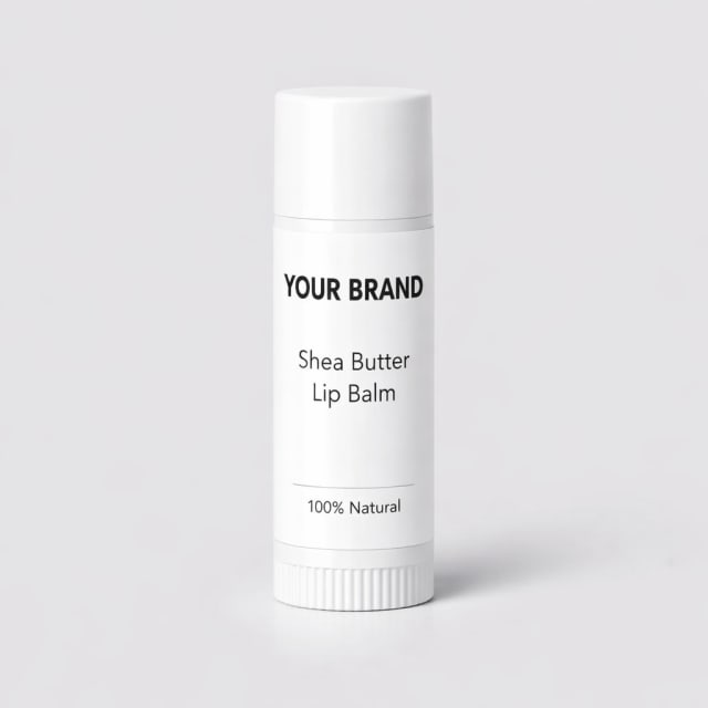 Natural Shea Butter Lip Balm white label idea