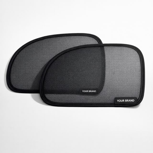 Car Window Sun Shade (Pair) white label idea