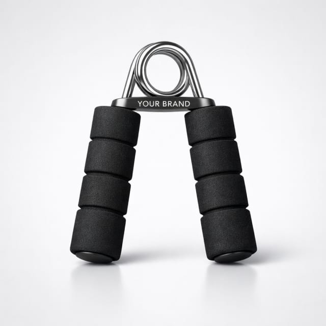 Foam Padded Hand Gripper white label idea