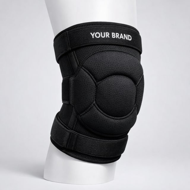 Foam Padded Sports Knee Support white label idea