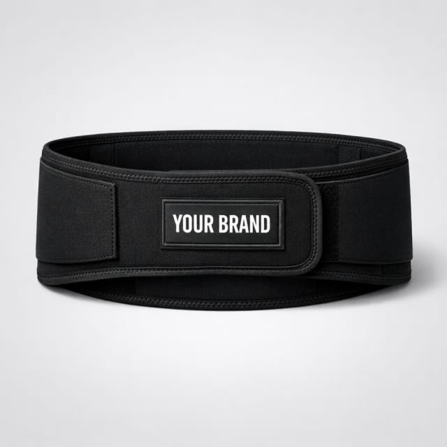 Adjustable Neoprene Waist Support Belt white label idea