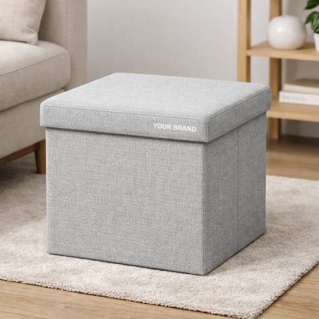Multi-Purpose Foldable Storage Stool white label idea