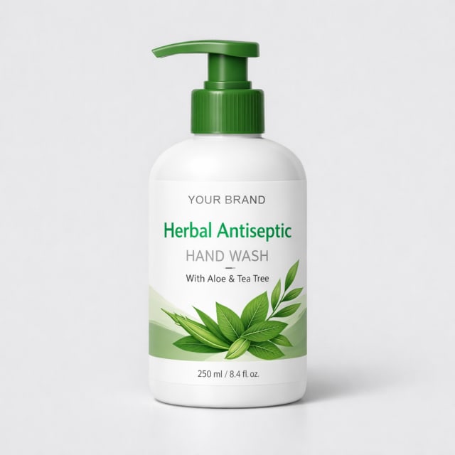 Herbal Antiseptic Hand Wash white label idea