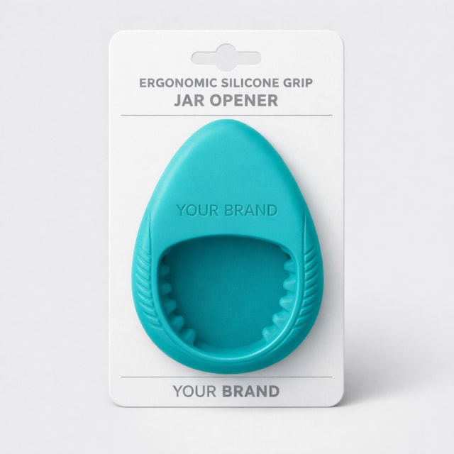 Ergonomic Silicone Grip Jar Opener white label idea