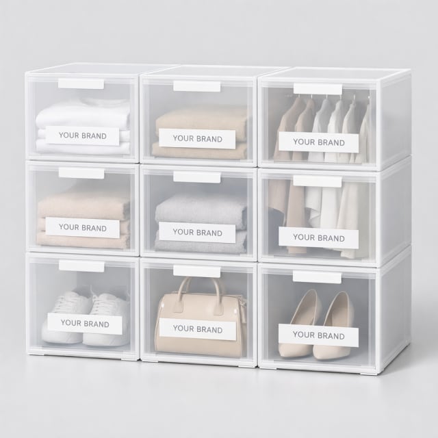 Stackable Modular Wardrobe Organizer white label idea