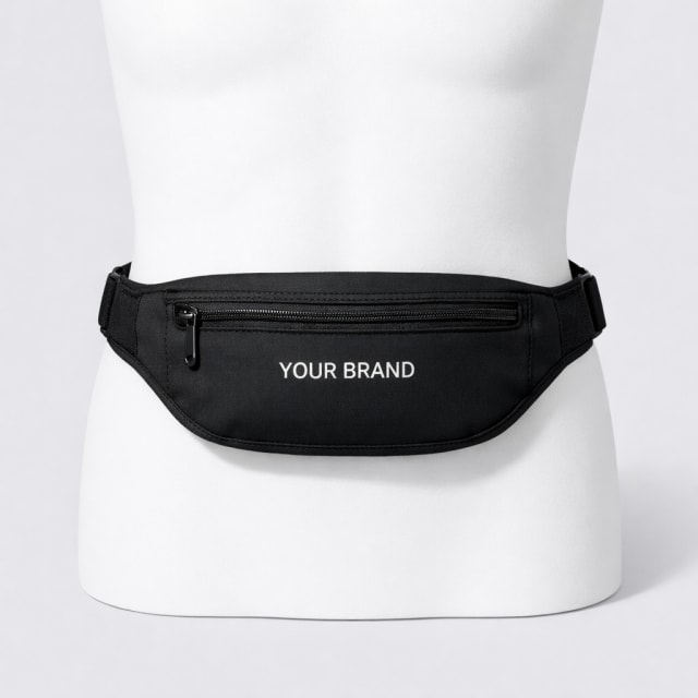 Sweat-Resistant Fitness Waist Pouch white label idea