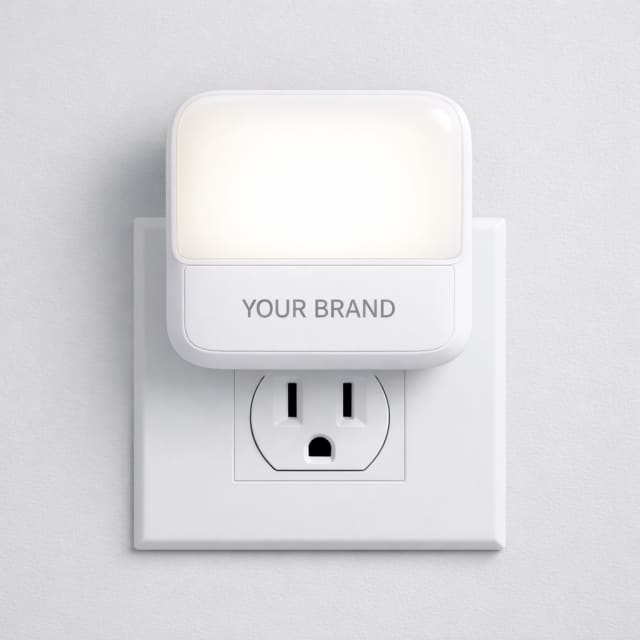 USB Rechargeable LED Night Light white label idea