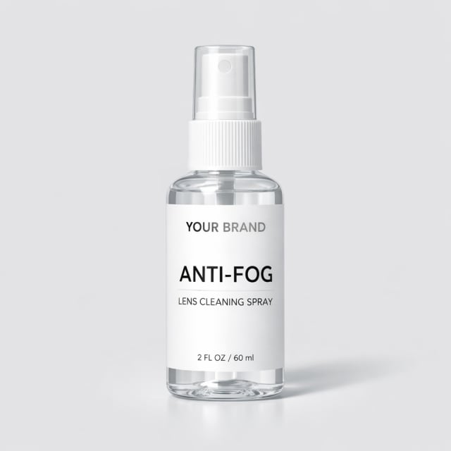Anti-Fog Lens Cleaning Spray white label idea