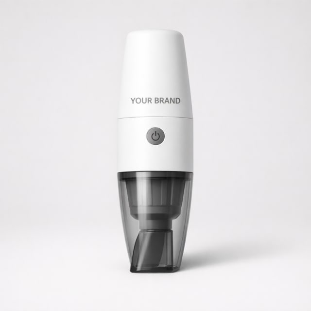 Portable Rechargeable Mini Hand Vacuum white label idea