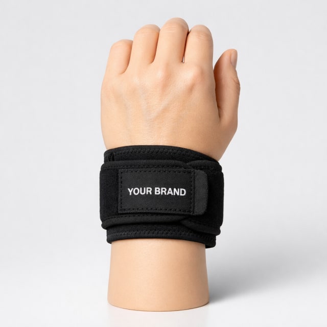 Adjustable Velcro Wrist Support Band white label idea