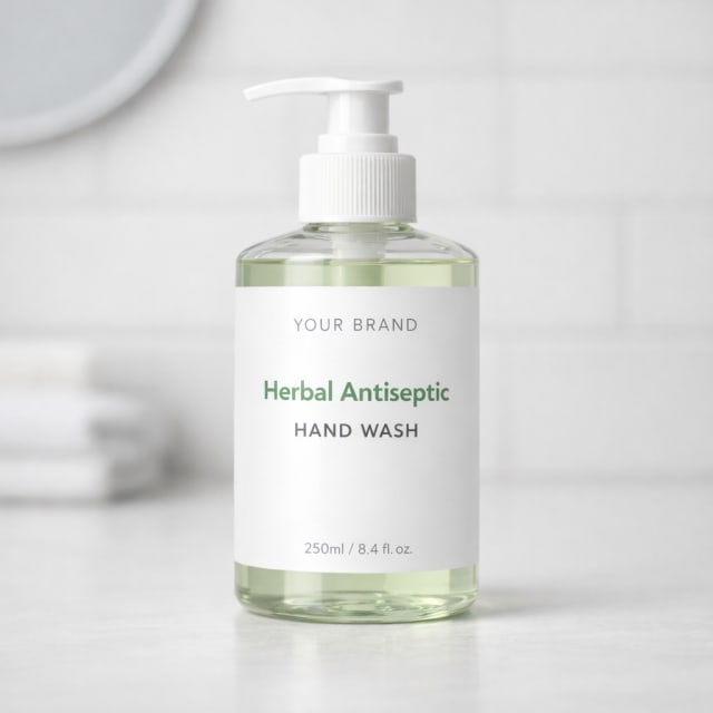 Herbal Antiseptic Hand Wash (250ml) white label idea
