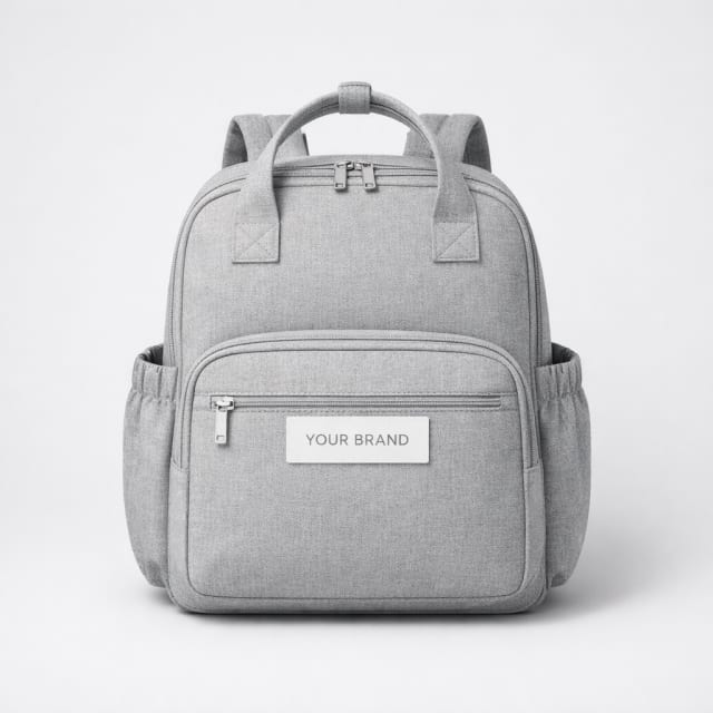 Diaper Bag Backpack white label idea