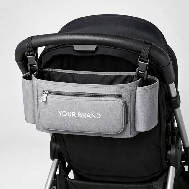 Stroller Organizer Caddy white label idea