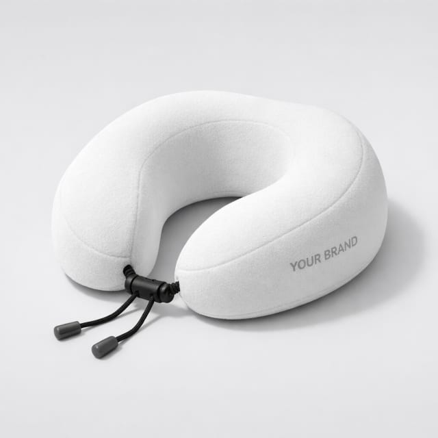 Memory Foam Neck Pillow white label idea