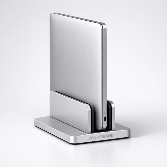 Vertical Laptop Dock white label idea