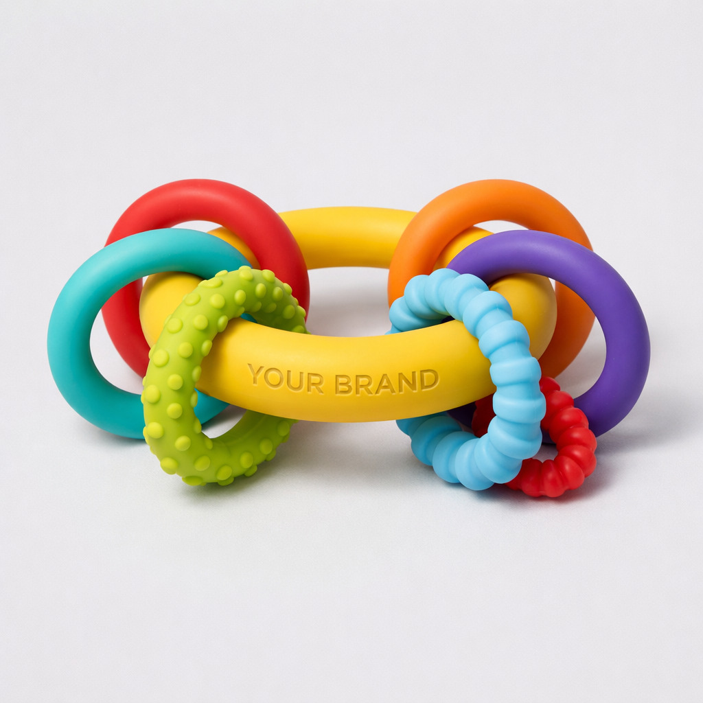 Silicone Teething Toy white label idea