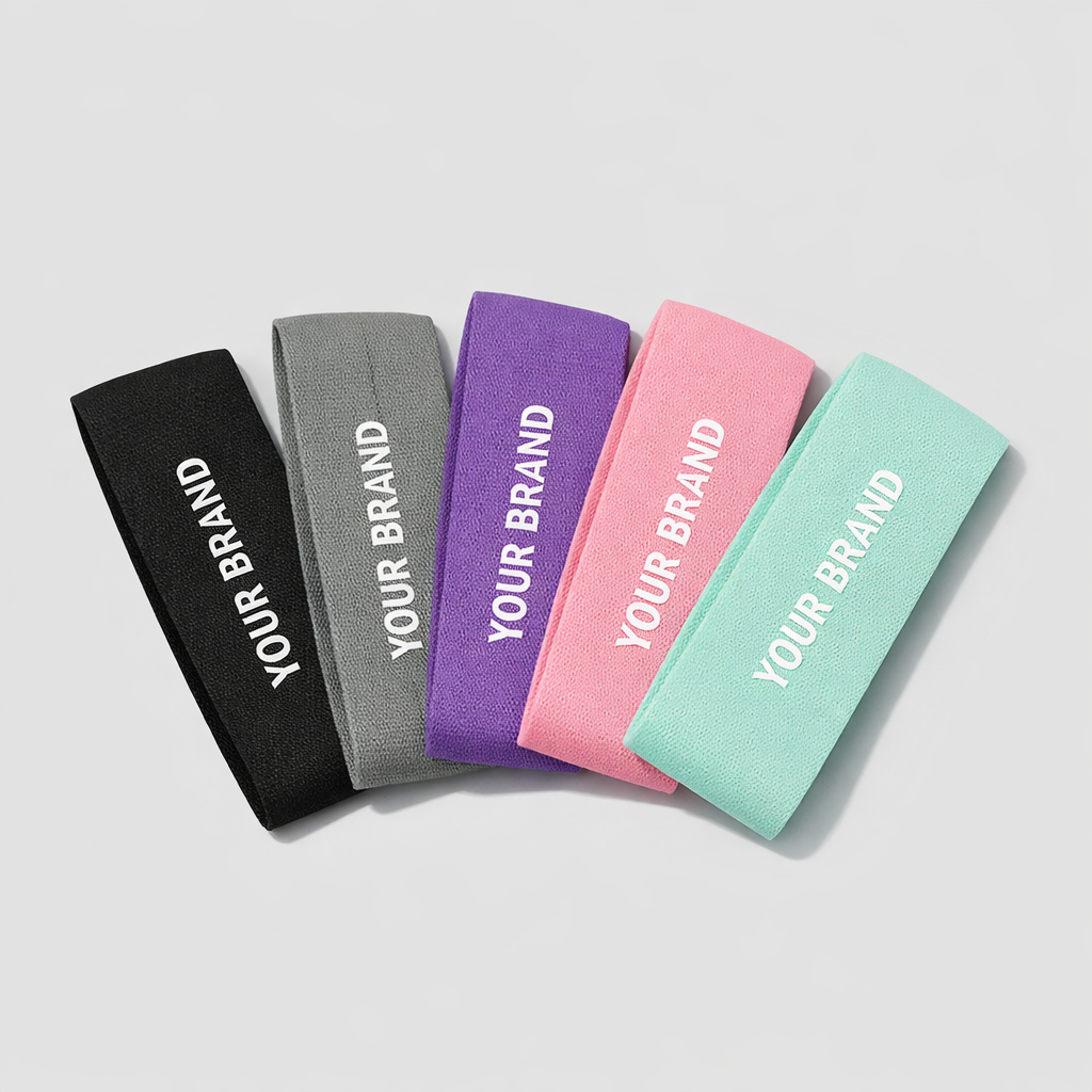 Yoga Resistance Bands Set white label idea
