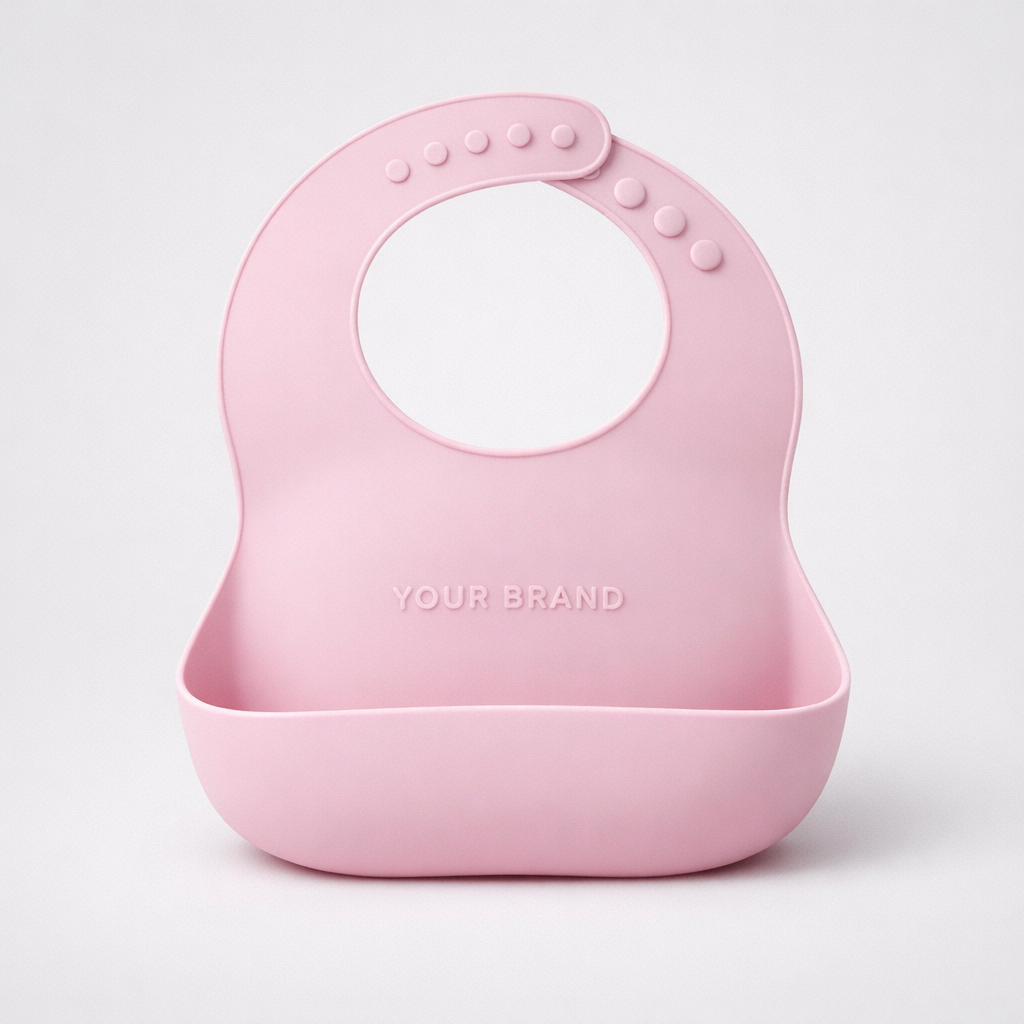 Baby Silicone Bib white label idea