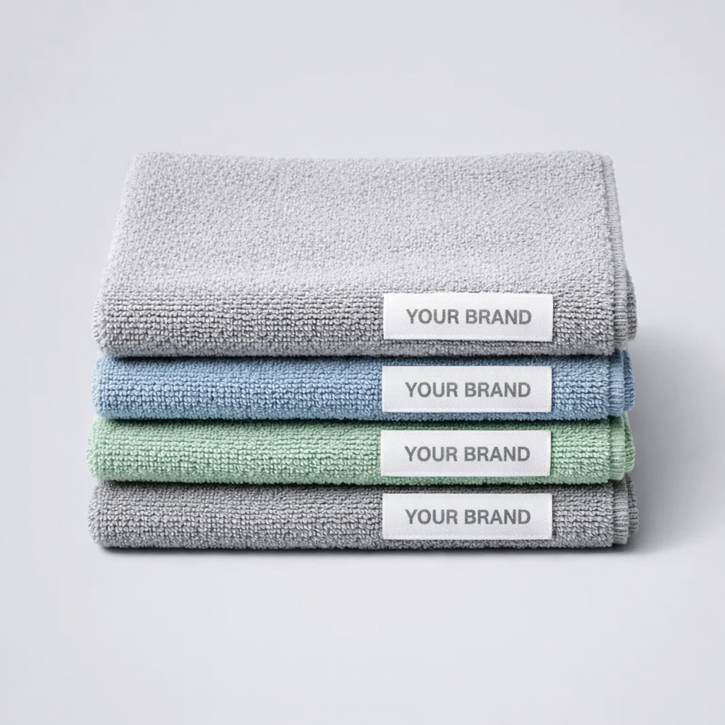Microfiber Cleaning Cloth Pack white label idea