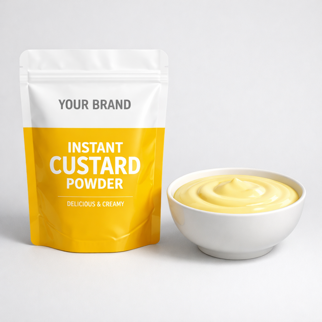 Instant Custard Powder white label idea