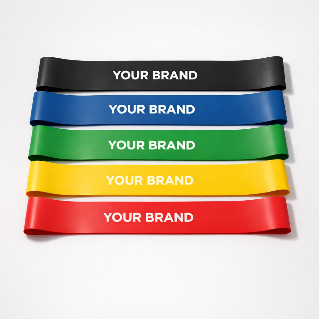 Resistance Band Set white label idea
