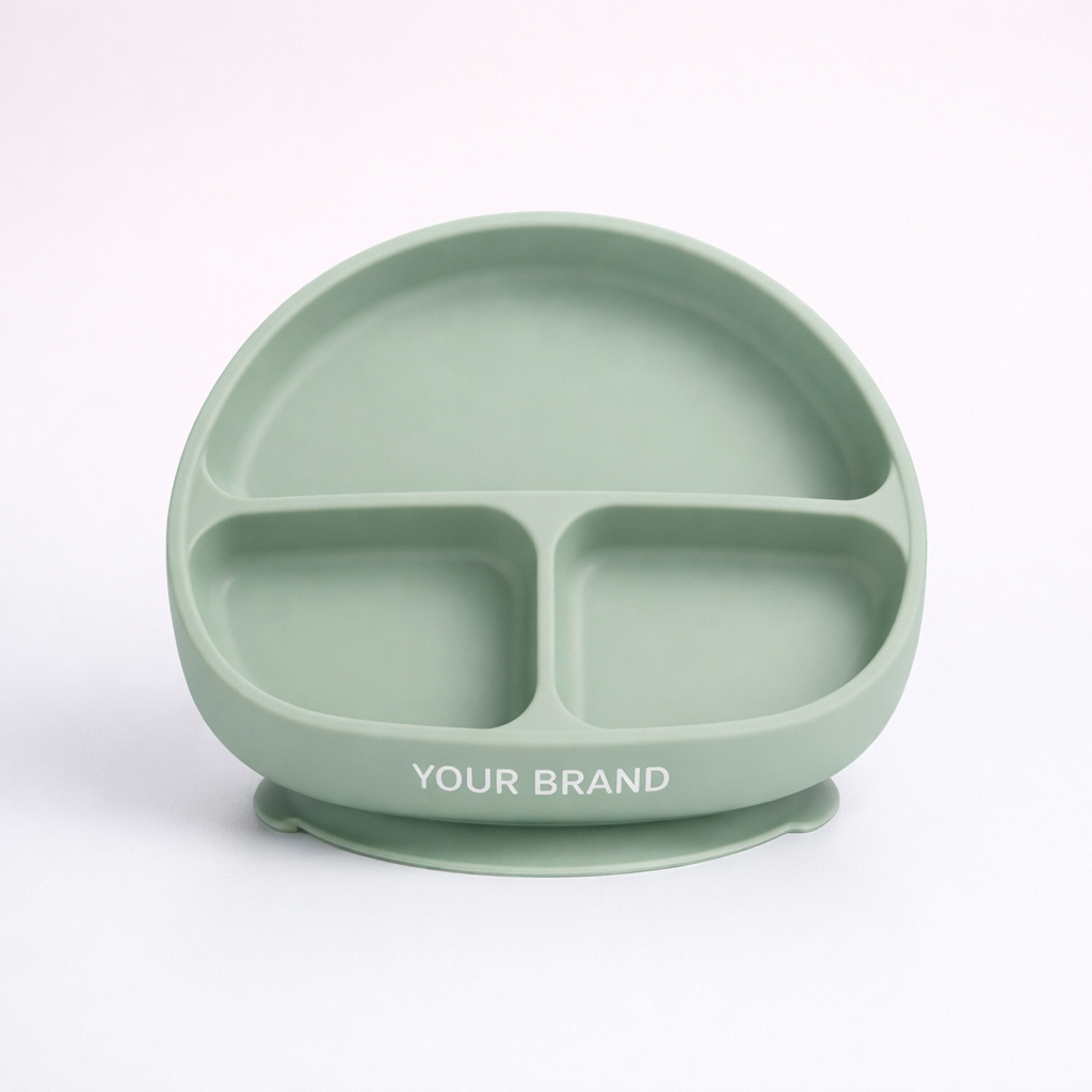 Silicone Suction Plates for Babies white label idea