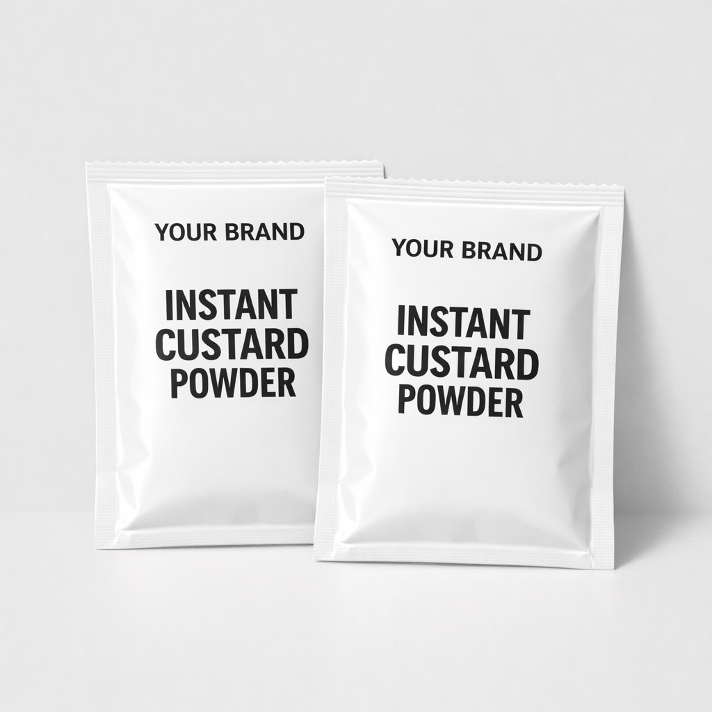 Instant Custard Powder Sachets white label idea