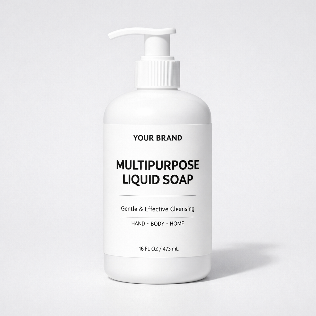 Multipurpose Liquid Soap white label idea