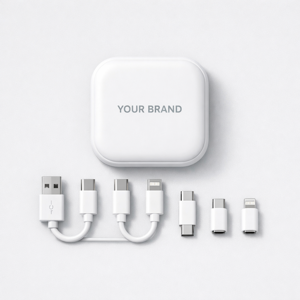 Portable USB Charging Cable Set white label idea