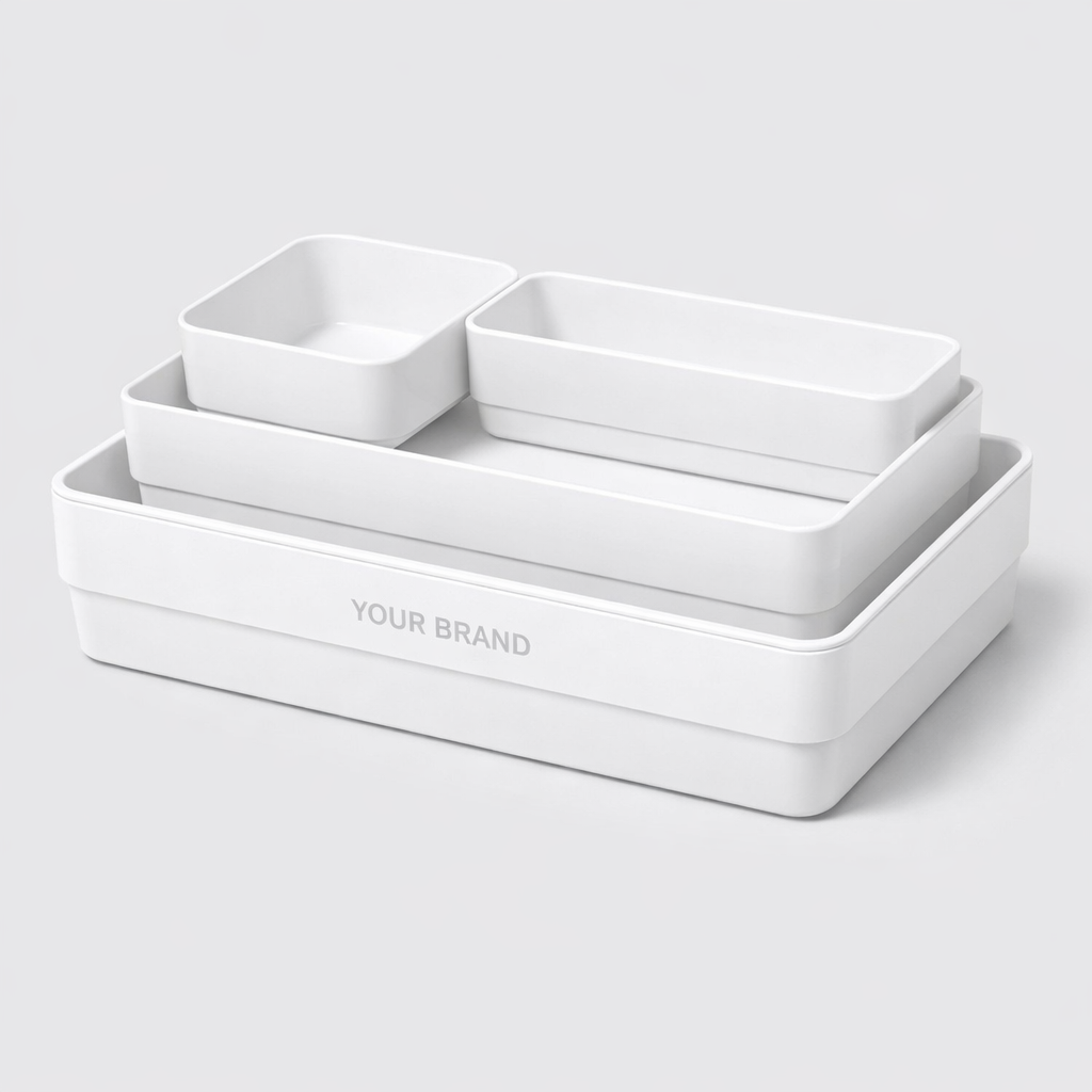 Plastic Drawer Organizers white label idea