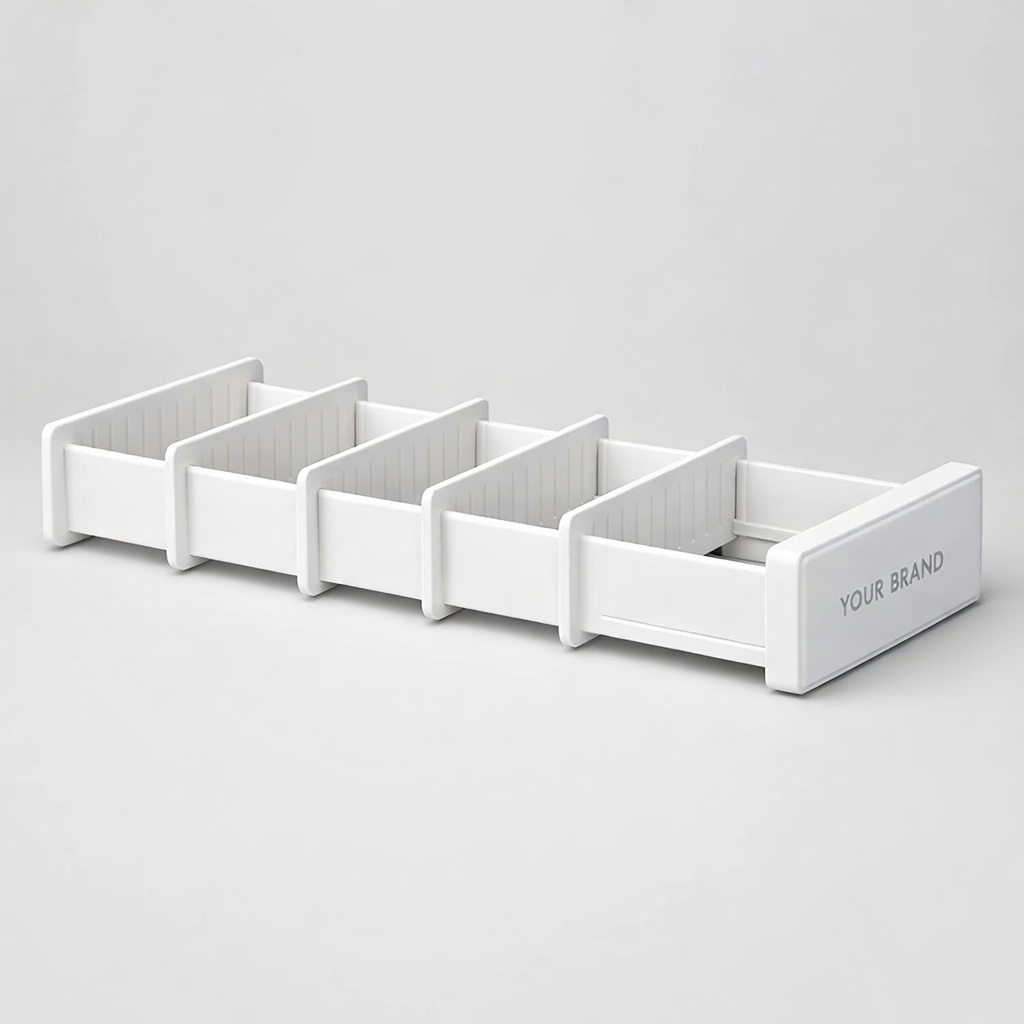 Adjustable Drawer Organizer white label idea