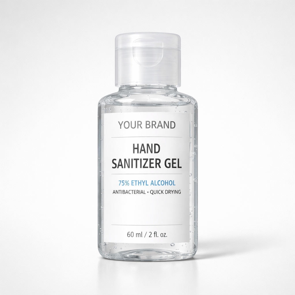 Portable Hand Sanitizer Gel 60ml white label idea