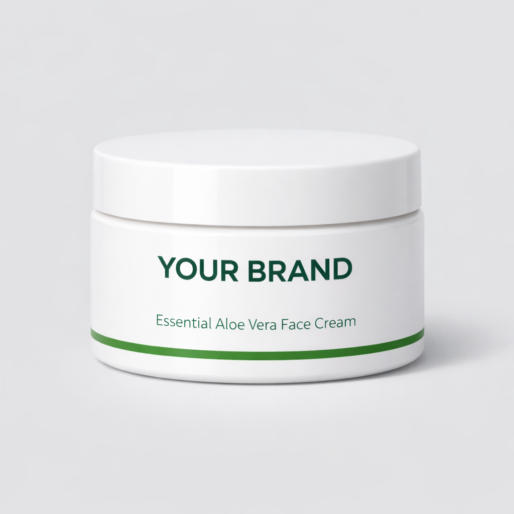 Essential Aloe Vera Face Cream white label idea